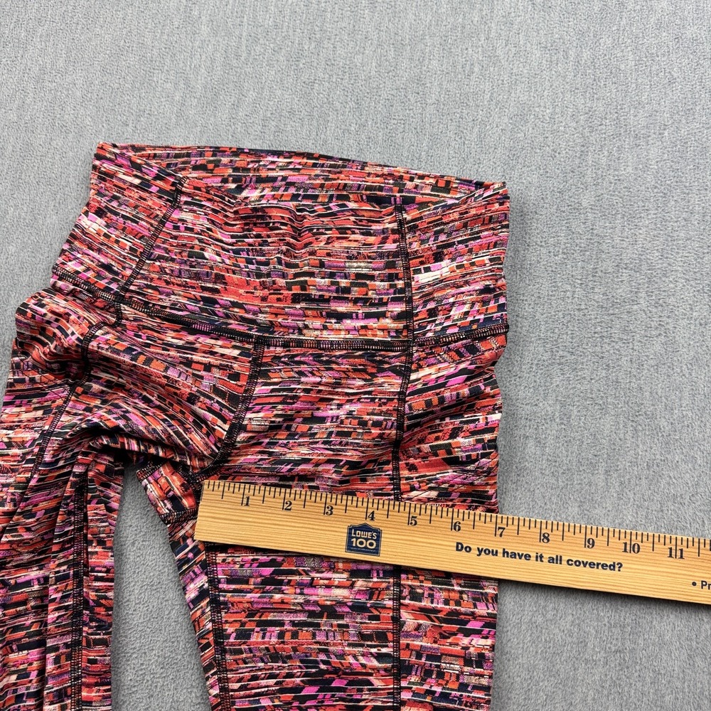 Lululemon Leggings Womens 4 Multicolor Fast Free Tight II 25" Yoga Gym Pants - Picture 7 of 12